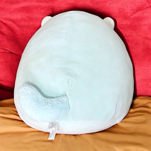Banks the Blue Badger Squishmallow 16” Pillow In Great Condition! - Picture 2 of 6